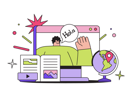 Online Language Learning