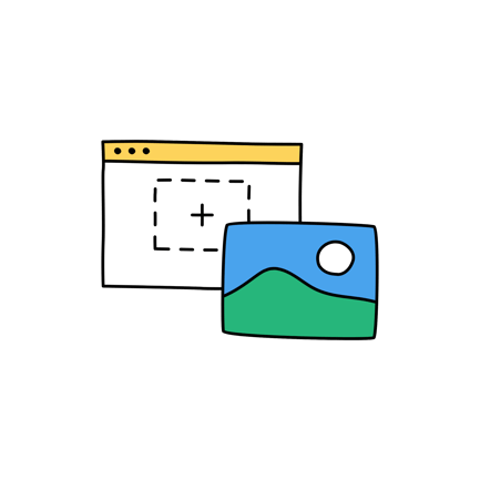 Téléchargement d'images