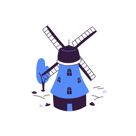 Traditional Windmill