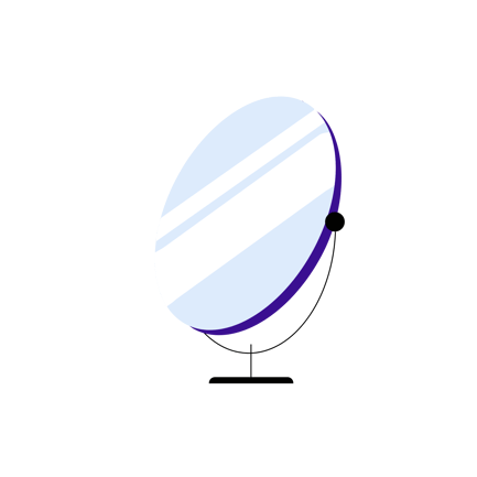 Vanity Table Mirror Animation