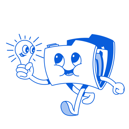 Folder With Idea Bulb