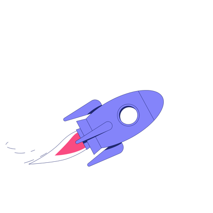 Rocket Launching Animation