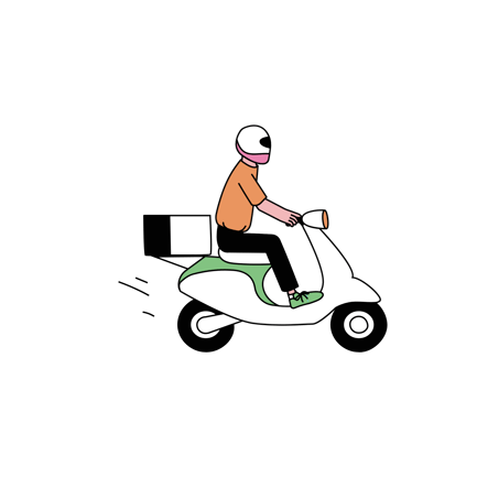 Moped Courier