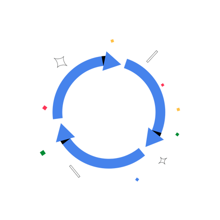 Sync Arrows Animation