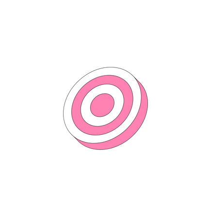 Target with Arrow Illustration