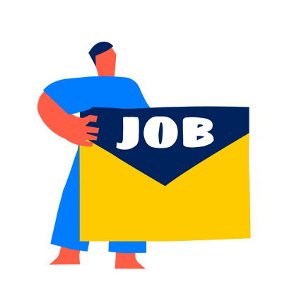 Brief mit Stellenangebot