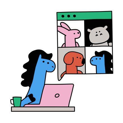 Online Team Meeting