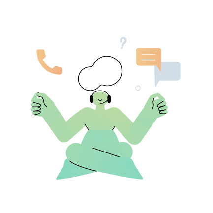 Animated Customer Support: Ready to Help