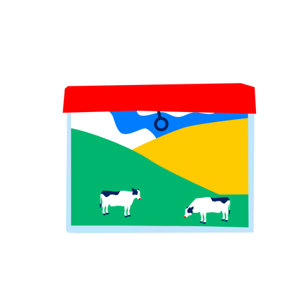 Rural Countryside View