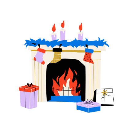 Christmas Mantel