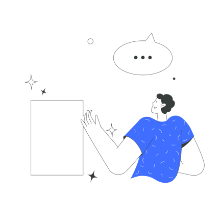 Reading Online Comments Illustration