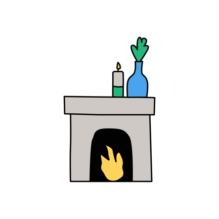 Fireplace