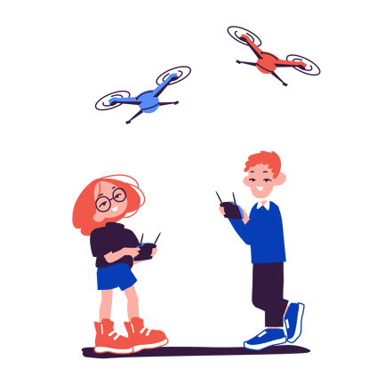 Course de Drones