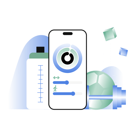 Fitness App and Healthy Lifestyle