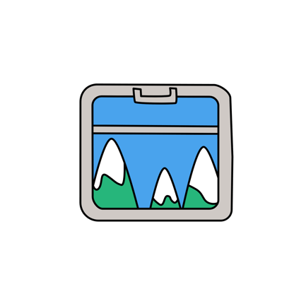 Rural Countryside View