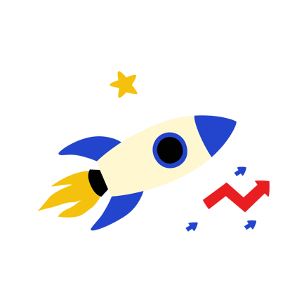 Lancement de fusée