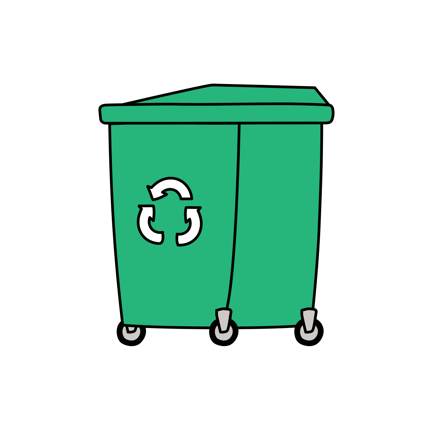 Recycling Waste Container