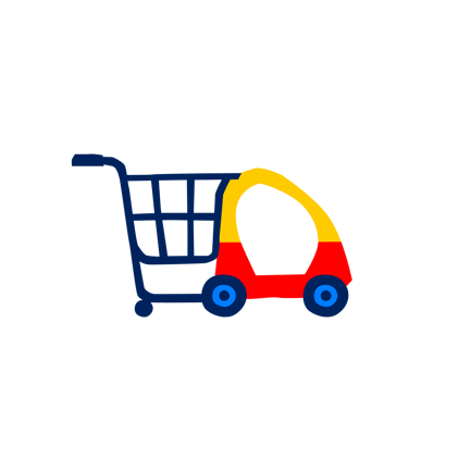 Einkaufswagen für Kinder