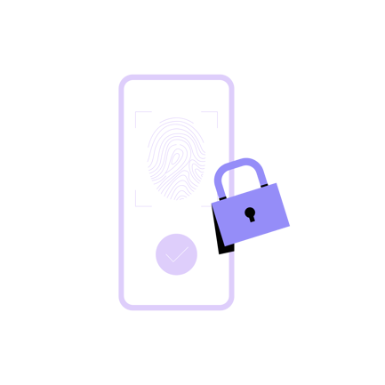 Fingerprint Verification Illustration