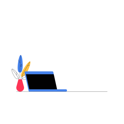 Cyber Thief Stealing Data with Magnet Animation