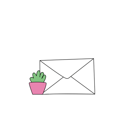 Animated Job Offer Letter in an Envelope