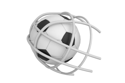 Preview: Football Goal 3D Icon