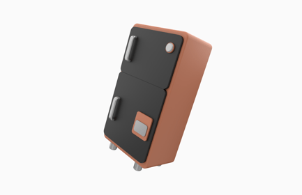 Preview: Refrigerator 3D Icon
