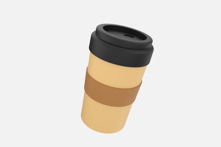 Preview: Coffee Cup 3D Icon