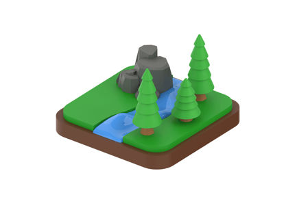 Preview: River 3D Icon