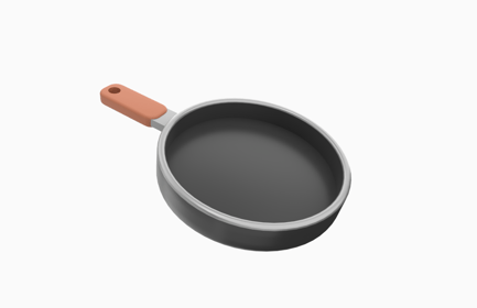 Preview: Frying Pan 3D Icon