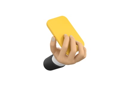Preview: Yellow Card 3D Icon