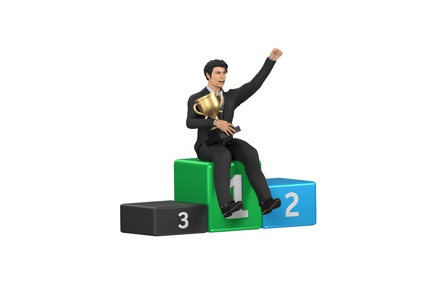 Preview: Business Competition Winner 3D Icons