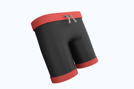 Preview: Shorts 3D Illustration
