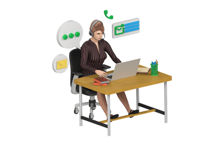 Preview: Customer Service 3D Icons