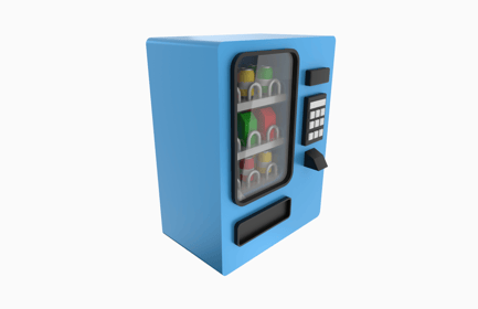 Preview: Vending Machine 3D Illustration