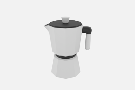 Preview: Moka Pot 3D Icon