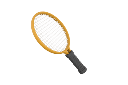 Preview: Tennis Racket 3D Illustration