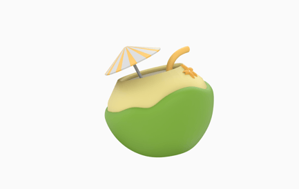 Preview: Coconut Ice 3D Icons