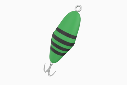 Preview: Fishing Lure 3D Icon