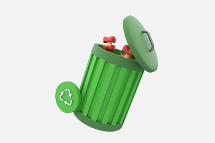 Preview: Compost Bin 3D Illustration