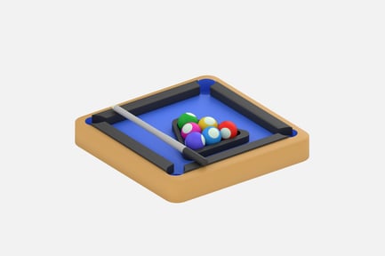 Preview: Billiard 3D Icons