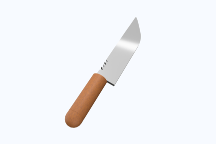 Preview: Knife 3D Illustrations