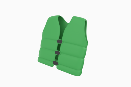 Preview: Fishing Vest 3D Icon