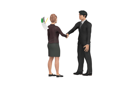Preview: Business Deal 3D Icons