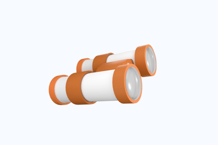 Preview: Binoculars 3D Illustrations