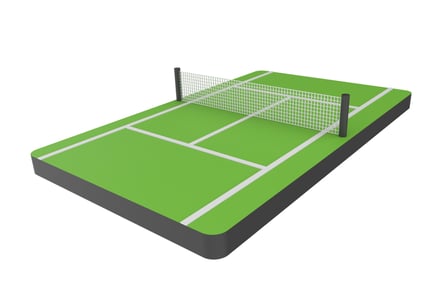 Preview: Tennis Court 3D Icon