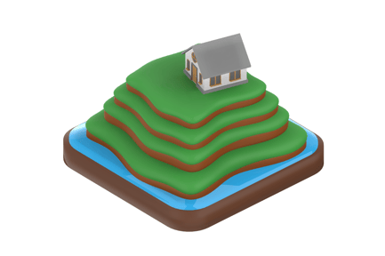 Preview: Terrace Farming 3D Icon
