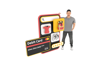 Preview: Shops Online E-commerce 3D Icon
