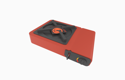 Preview: Stove 3D Illustration