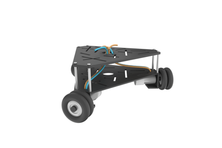 Preview: Omni wheel Platform 3D Illustrations
